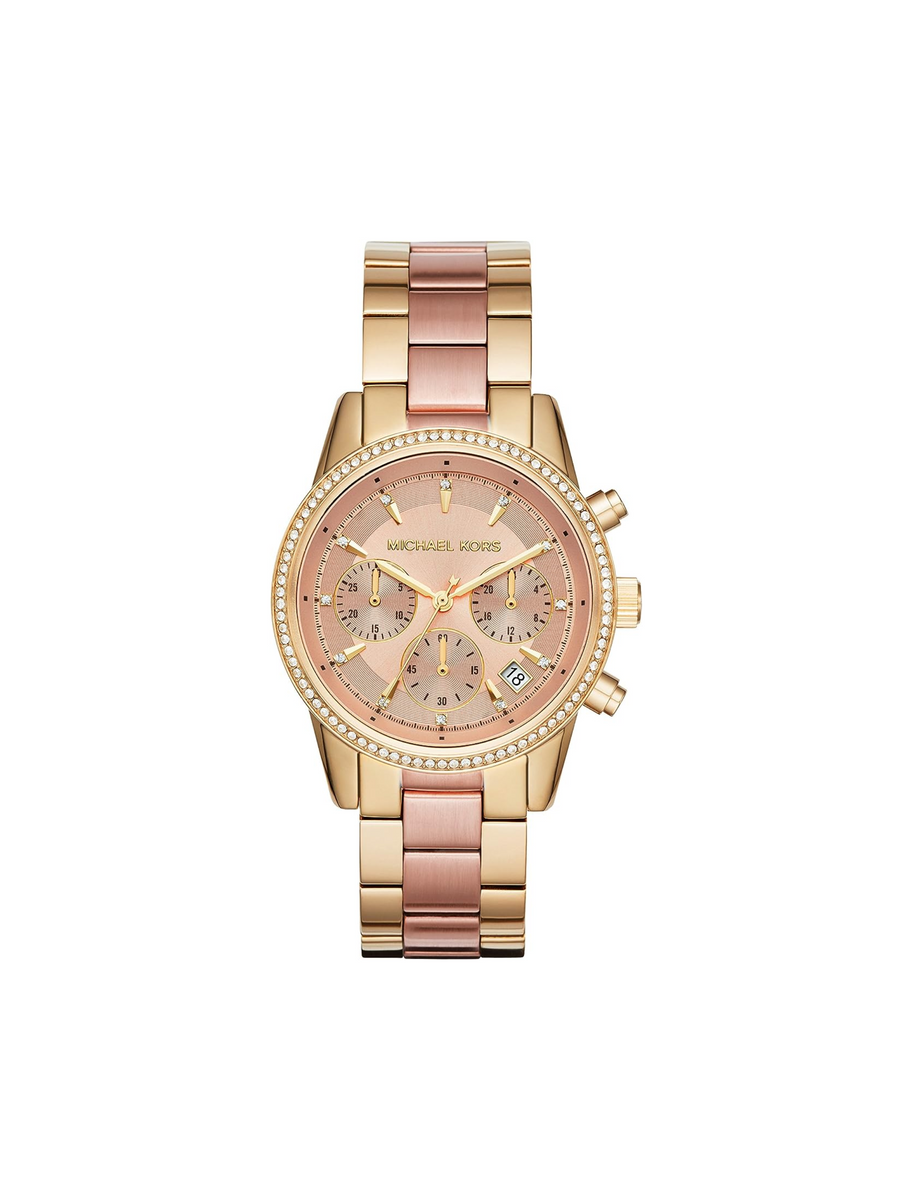 Michael kors deals ritz pink watch