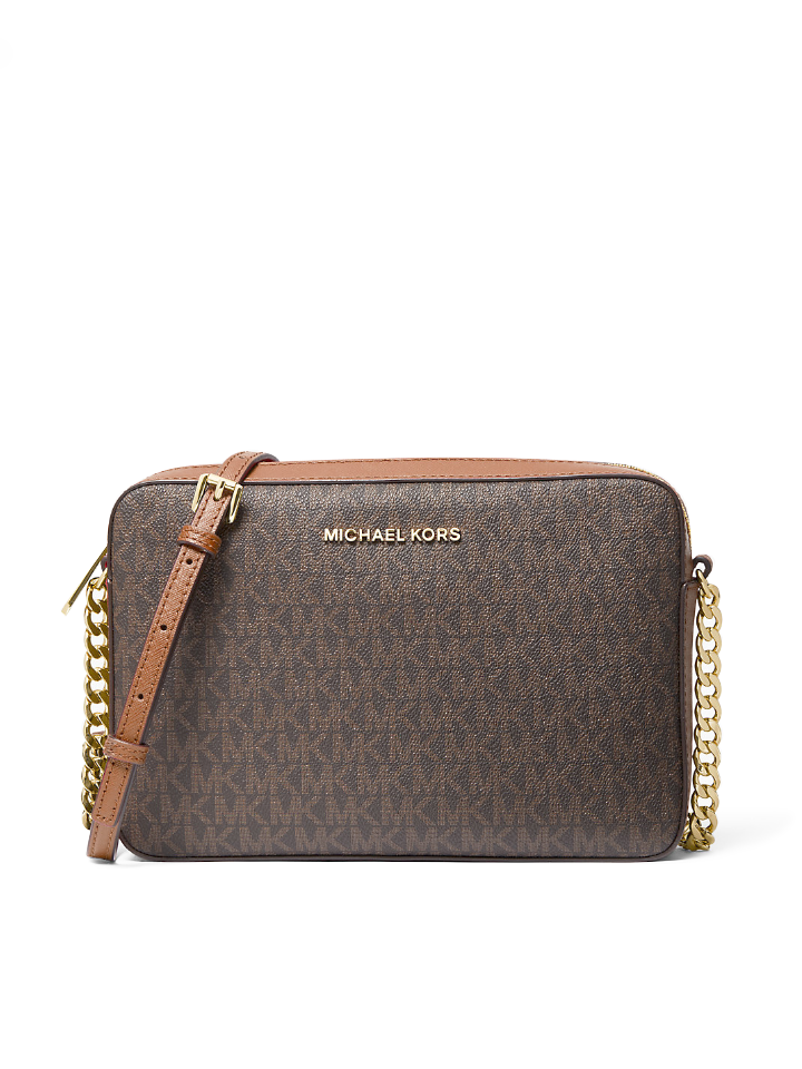 Michael Kors Jet Set Item Large Eastwest Crossbody Bag Brown