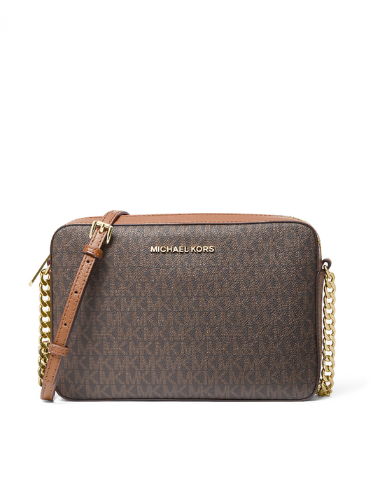gambar-depan-Michael -Kors- Jet- Set- Item- Large- Eastwest- Crossbody- Bag- Brown