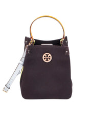 gambar-depan-Tory-Burch-Blake-Canvas-Color-Block-Bucket-Bag-Dark-Mahogany