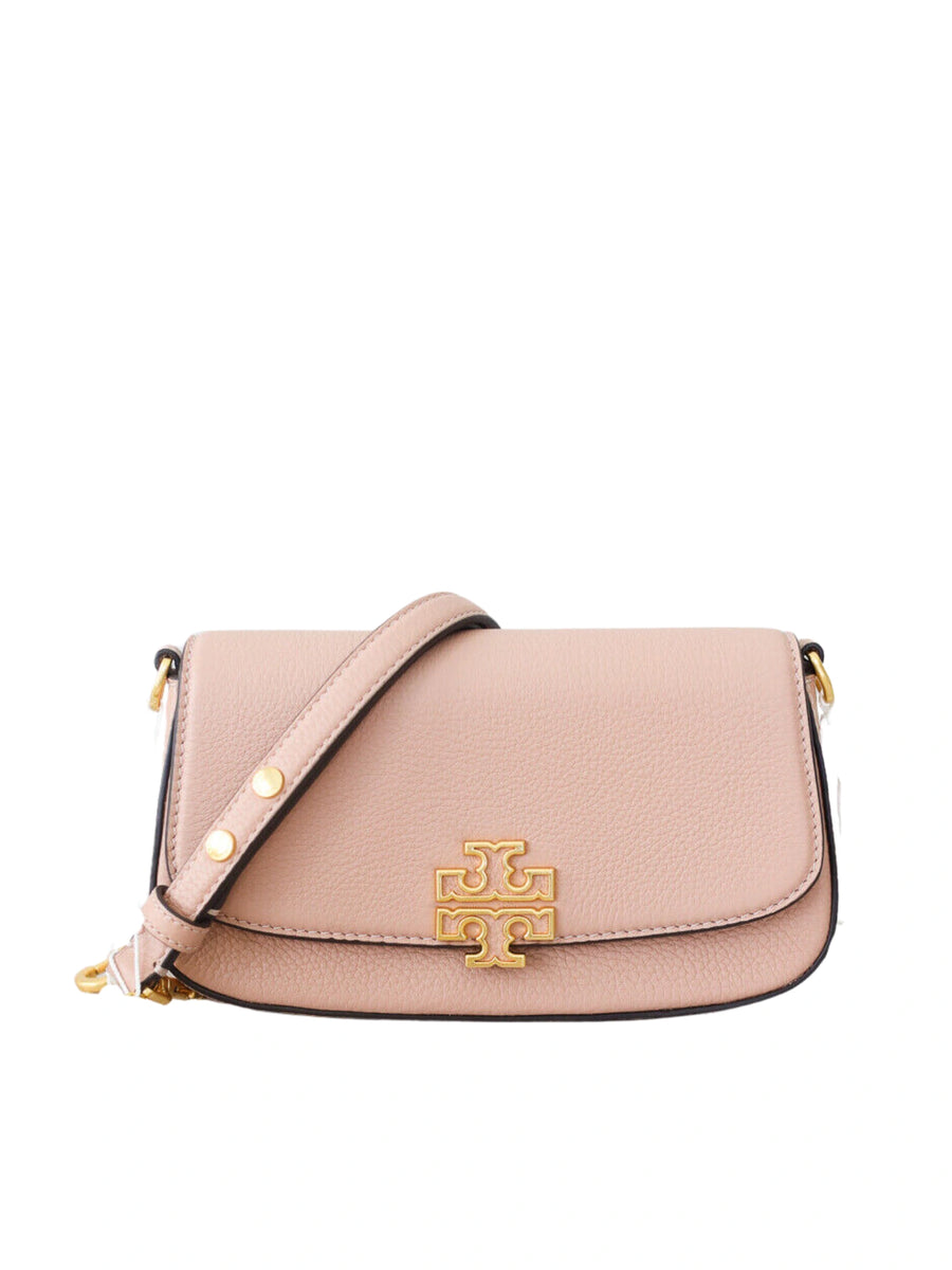 Tory Burch Britten Convertible Shoulder Bag Shell Pink Balilene