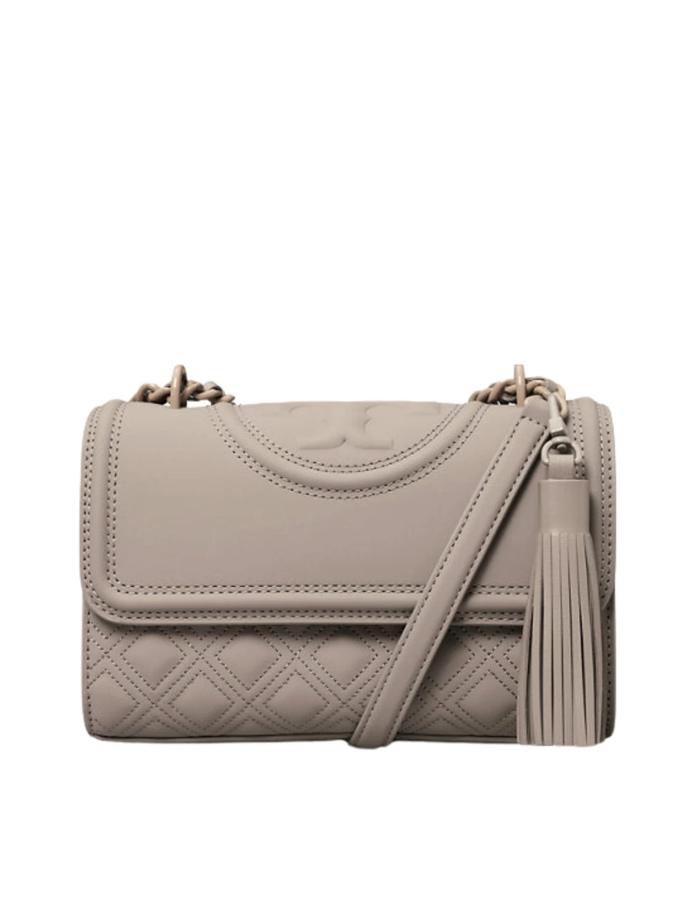 gambar-depan-Tory-Burch-Fleming-Matte-Small-Convertible-Shoulder-Bag-Grey-Heron