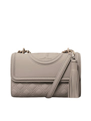 gambar-depan-Tory-Burch-Fleming-Matte-Small-Convertible-Shoulder-Bag-Grey-Heron