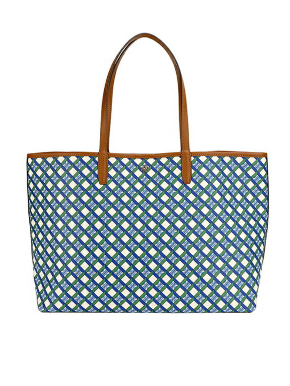 gambar-depan-Tory-Burch-Geo-Logo-Zip-Tote-Light-Multi-Logo-Allover