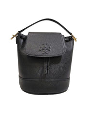 gambar-depan-Tory-Burch-Thea-Mini-Bucket-Backpack-Black