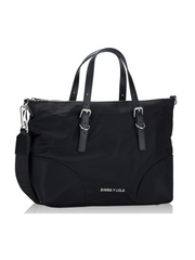 gambar-depan1-Bimba-Y-Lola-Nylon-Large-Shopper-Black_1