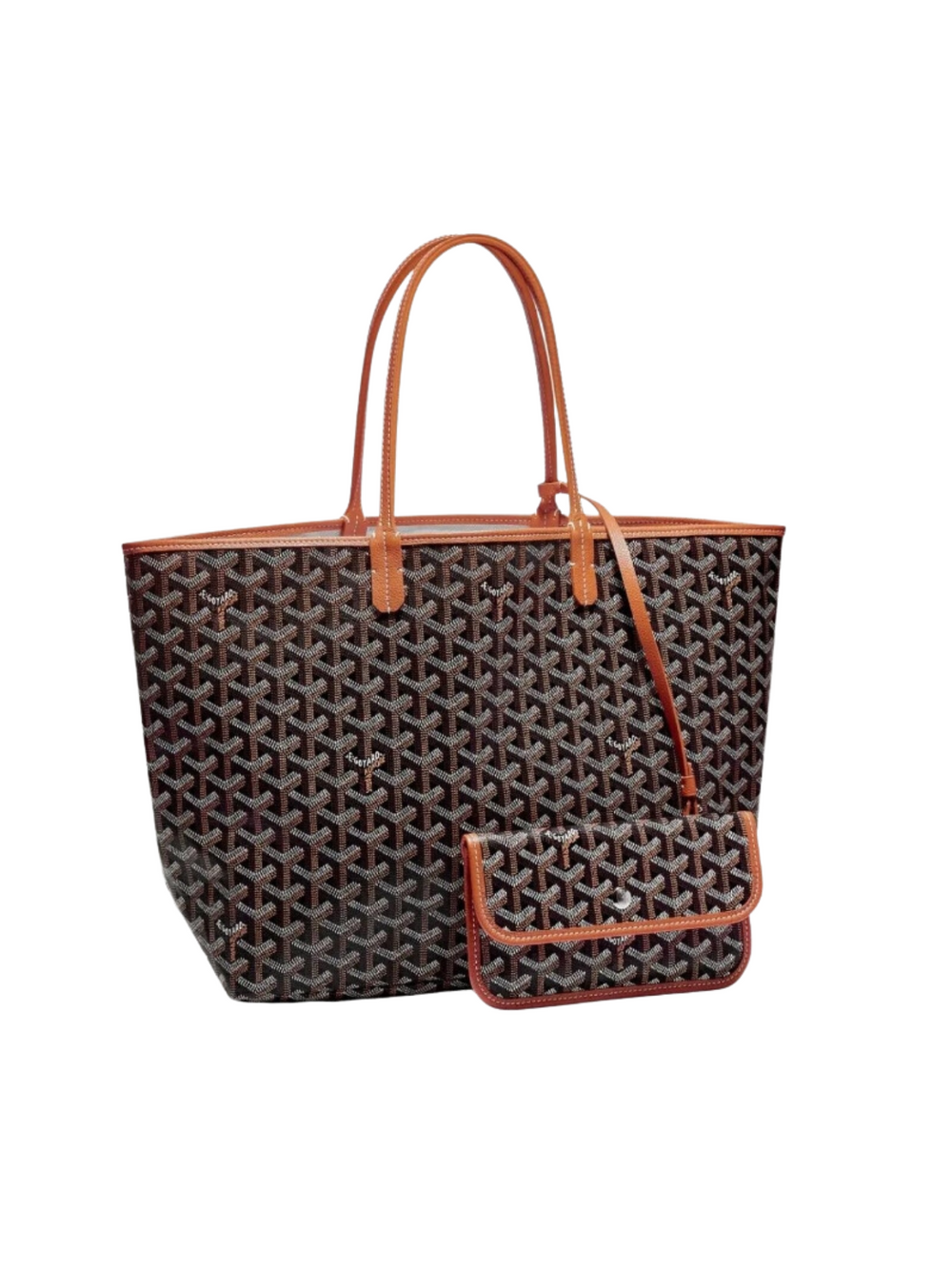 gambar-depan1-Goyard-Saint-Louis-PM-Tote-Bag-Black-Tan
