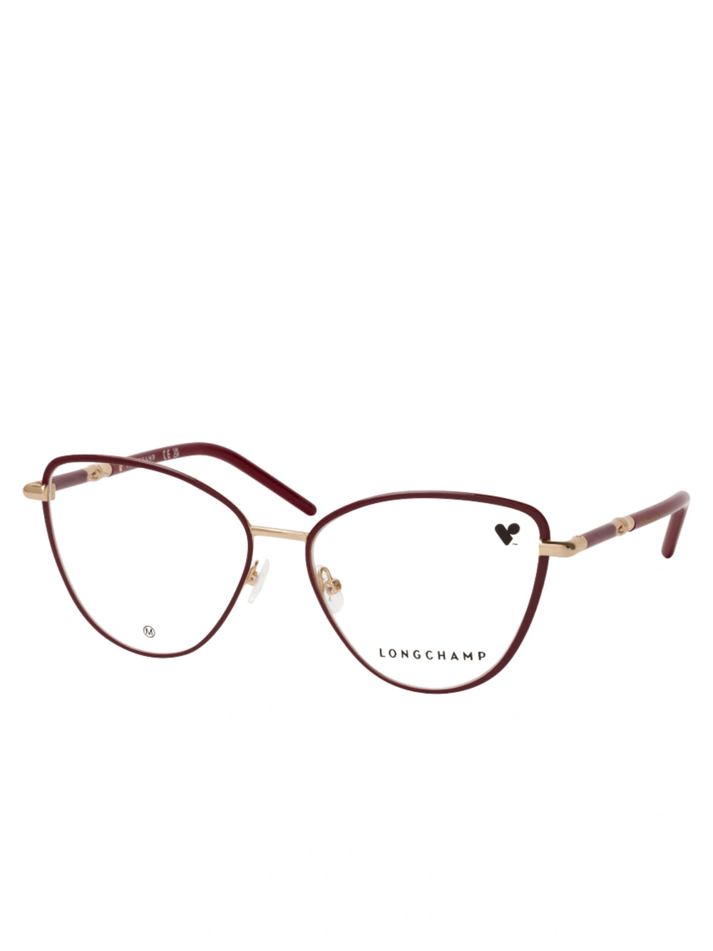 gambar-depan1-Longchamp-Cat-Eye-Womens-Glasses-Red-Wine