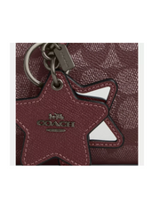 gambar-detail-Coach-Boxed-Mini-Rowan-Crossbody-Bag-And-Mirror-Bag-Charm-Set-In-Signature-Canvas-Wine-Multi