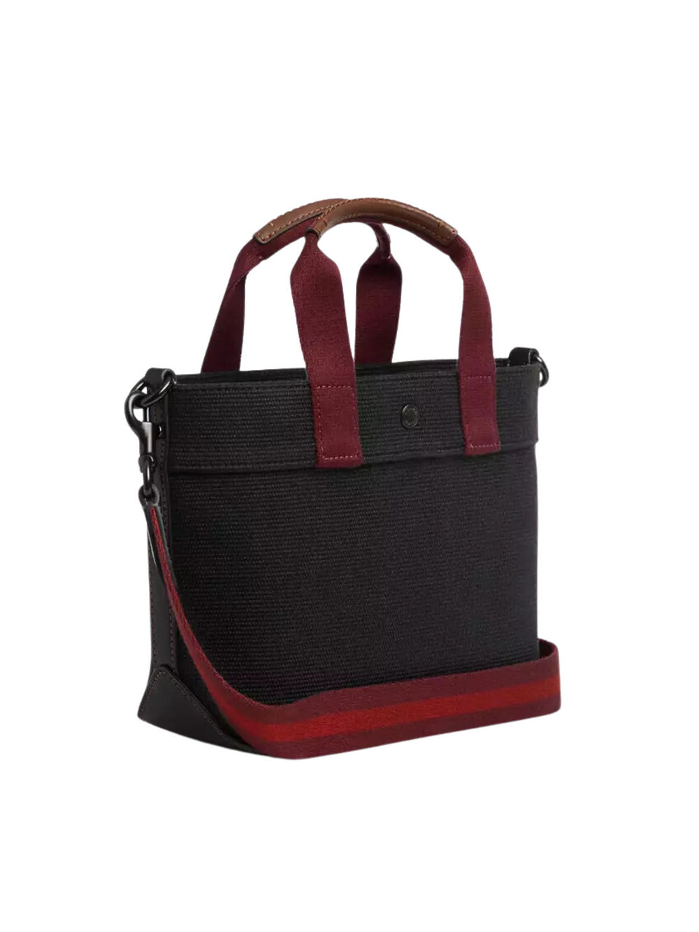 gambar-detail-Coach-Canvas-Tote-20-Black