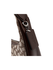 gambar-detail-Coach-Carmen-Shoulder-Bag-In-Signature-Jacquard-Oak-Maple