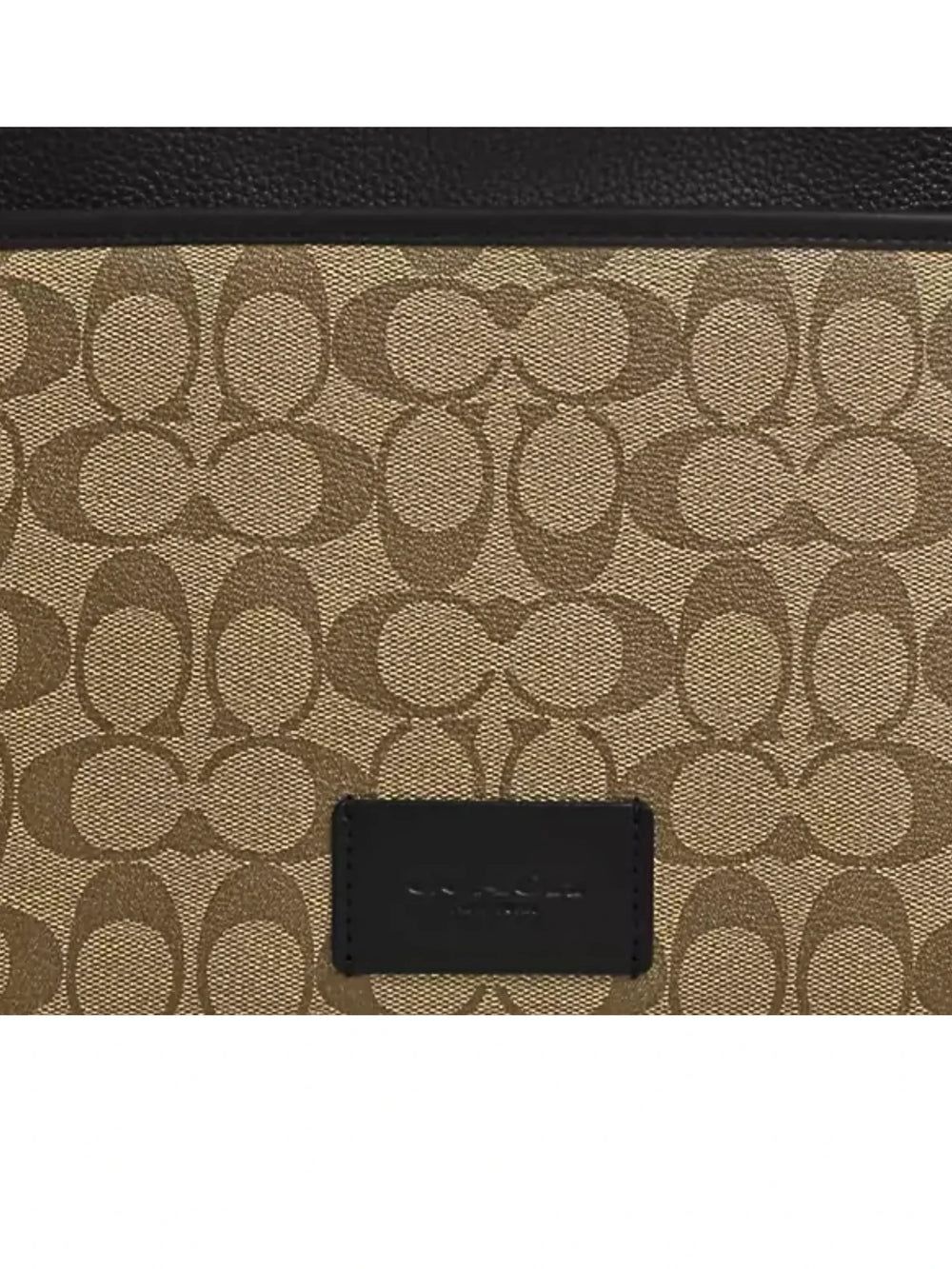 gambar-detail-Coach-District-Crossbody-In-Signature-Canvas-Khaki-Black