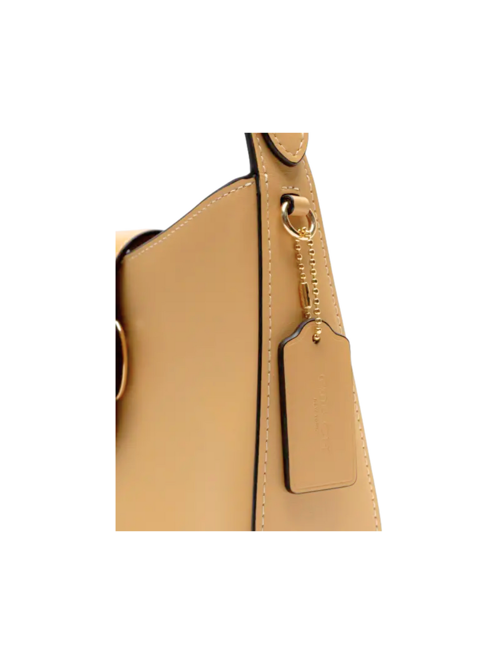 gambar-detail-Coach-Eliza-Shoulder-Bag-Leather-Covered-Closure-Tan