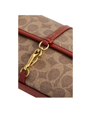 gambar-detail-Coach-Hamptons-Bag-In-Signature-Canvas-Tan-Rust