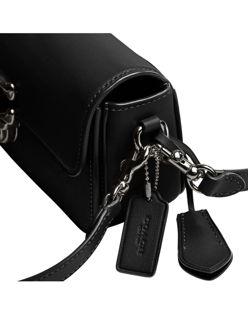 gambar-detail-Coach-Studio-Baguette-In-Glovetanned-Leather-Shoulder-Bag-Black