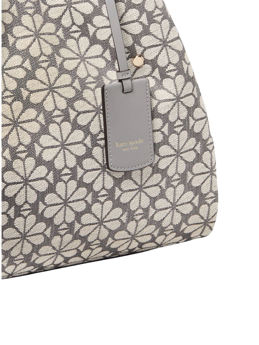 gambar-detail-Kate-Spade-Flower-Jacquard-Medium-Everything-Tote-Bag-Grey-Multi