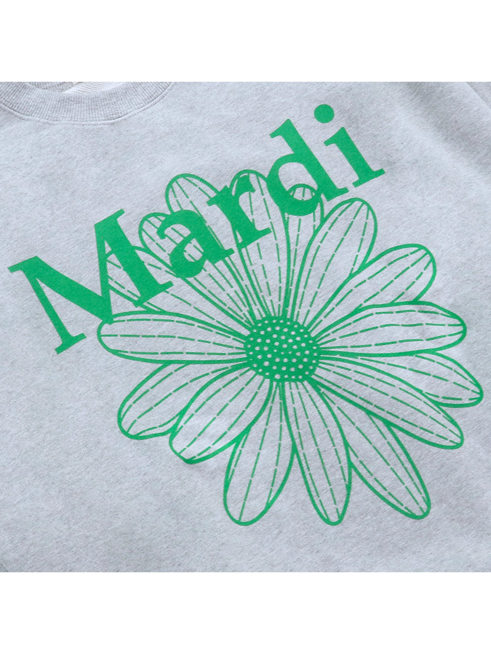 gambar-detail-Mardi-Mercredi-Sweatshirt-Flowermardi-Grey-Green