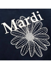 gambar-detail-Mardi-Mercredi-Sweatshirt-Flowermardi-Needlework-Navy-Cream