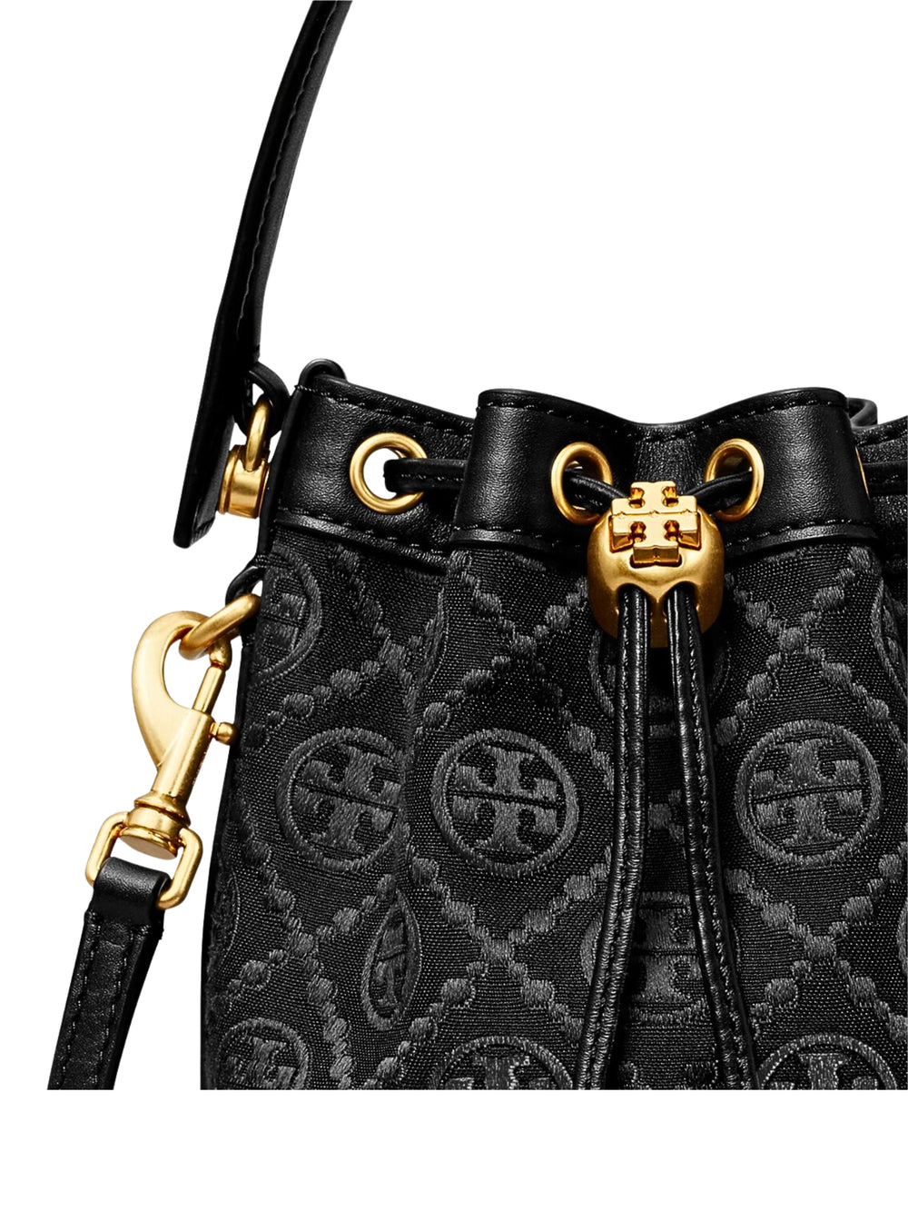 gambar-detail-Tory-Burch-Mini-T-Monogram-Bucket-Bag-Black