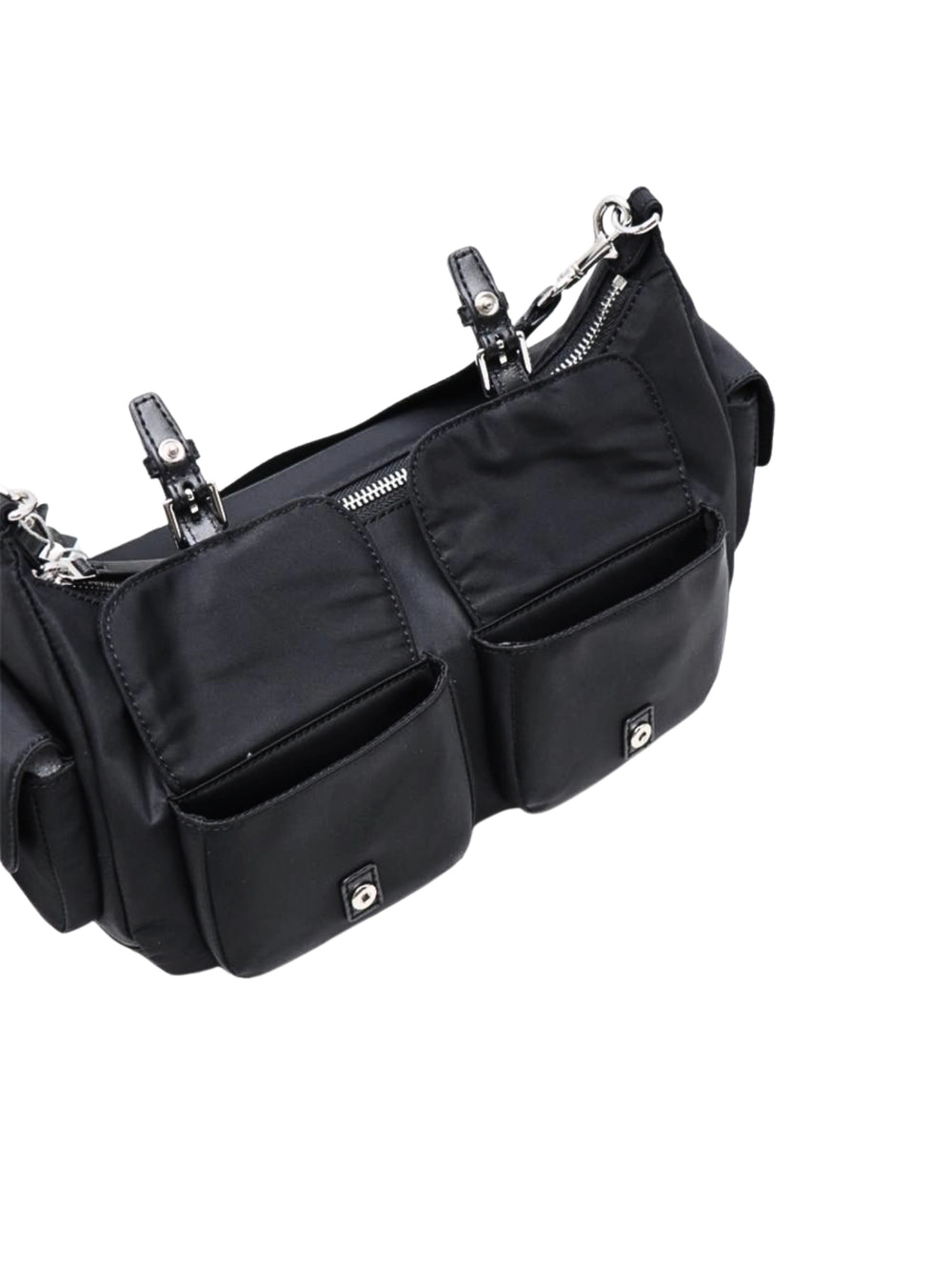 gambar-detail-Tory-Burch-Nylon-Convertible-Shoulder-Bag-Black