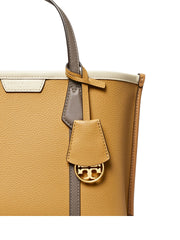 gambar-detail-Tory-Burch-Perry-Small-Colorblock-Triple-Compartment-Tote-Ginger-Shortbread-Multi