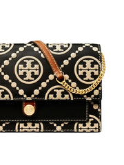 gambar-detail-Tory-Burch-T-Monogram-Contrast-Embossed-Crossbody-Bag-Black-New-Cream