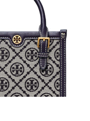 gambar-detail-Tory-Burch-T-Monogram-Mini-NS-Tote-Bag-Tory-Navy