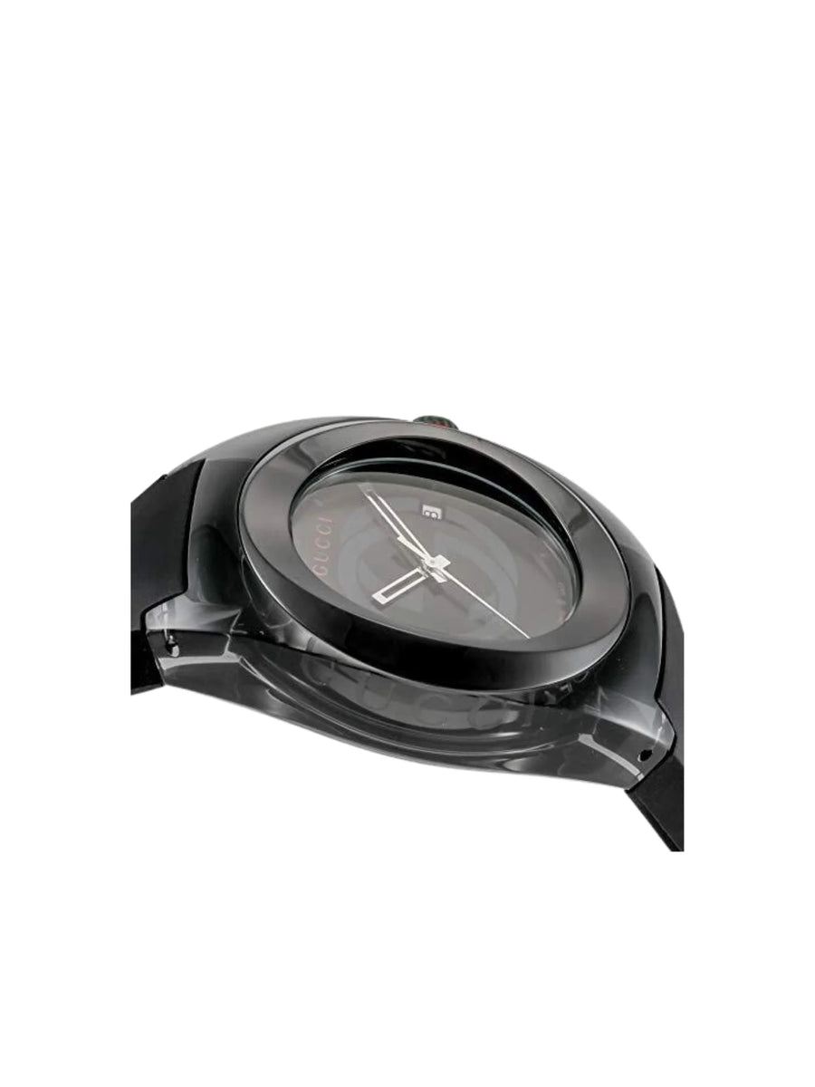 Gucci sync watch sales black