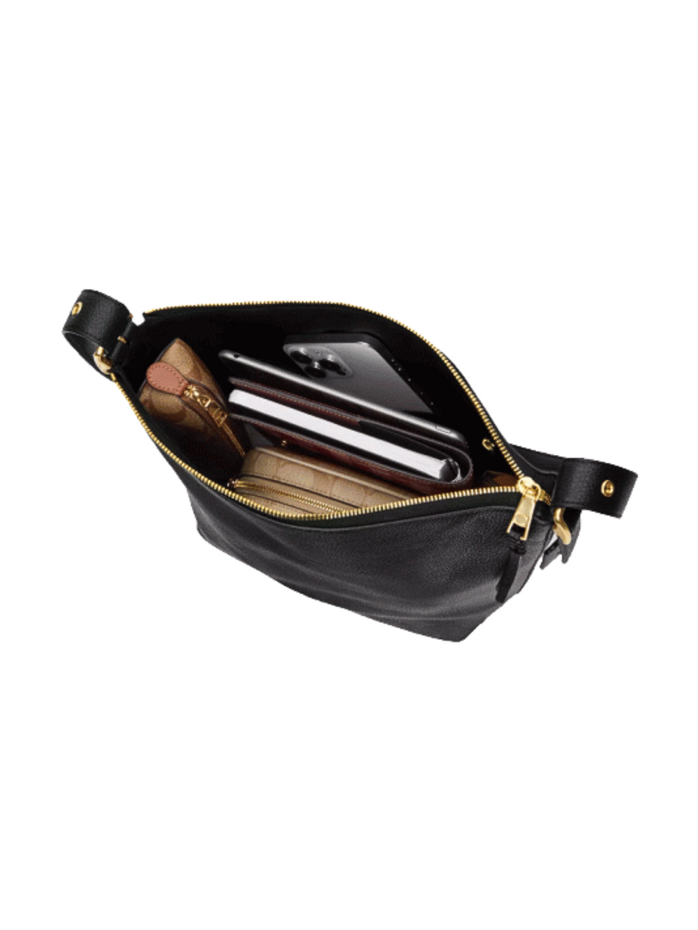 gambar-isi-Coach-Val-Duffle-Leather-Bag-Black