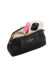 gambar-isi-Kate-Spade-Dumpling-Pebbled-Leather-Convertible-Crossbody-Bag-Black