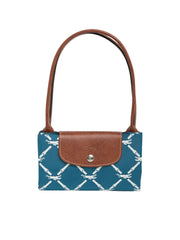 gambar-lipat-Longchamp-Le-Pliage-Lattice-Logo-Horse-Print-Medium-Long-Handle-PaonWEBP