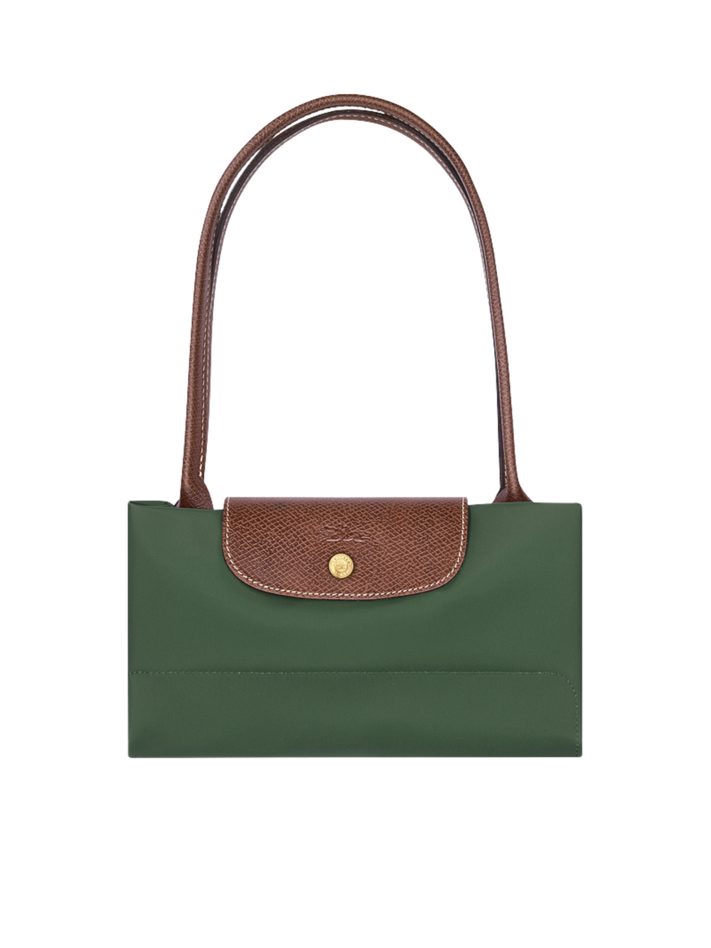 gambar-lipat-Longchamp-Le-Pliage-Original-Medium-Shoulder-Bag-British-Green