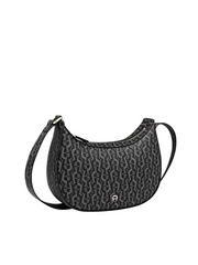 gambar-samping-Aigner-Leah-Icon-Shoulder-Bag-XS-Black