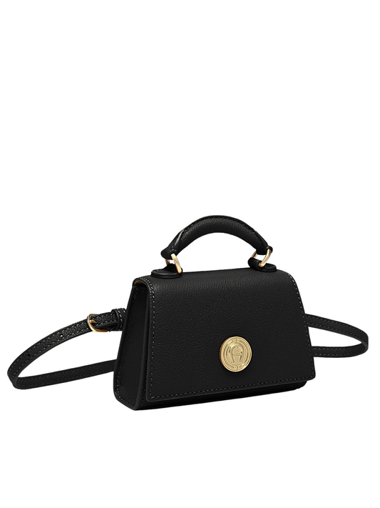 gambar-samping-Aigner-Leeloo-Mini-Bag-Black