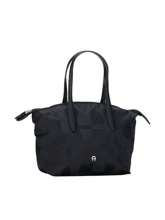 gambar-samping-Aigner-Viaggio-S-Handbag-Black