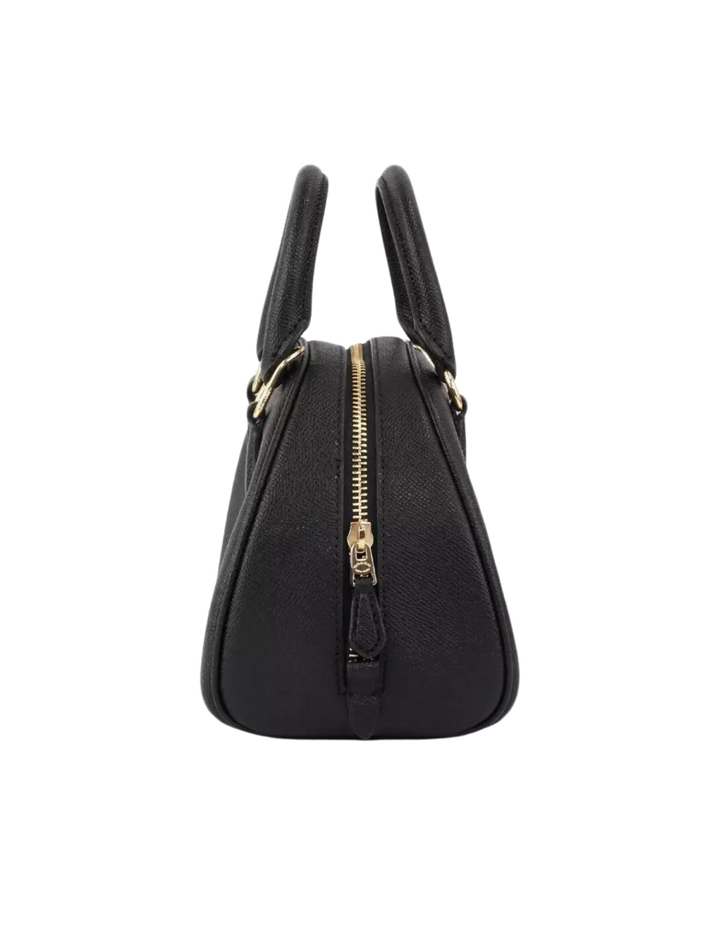 gambar-samping-Coach-CA202-Sydney-Satchel-in-Pabble-Leather-Black