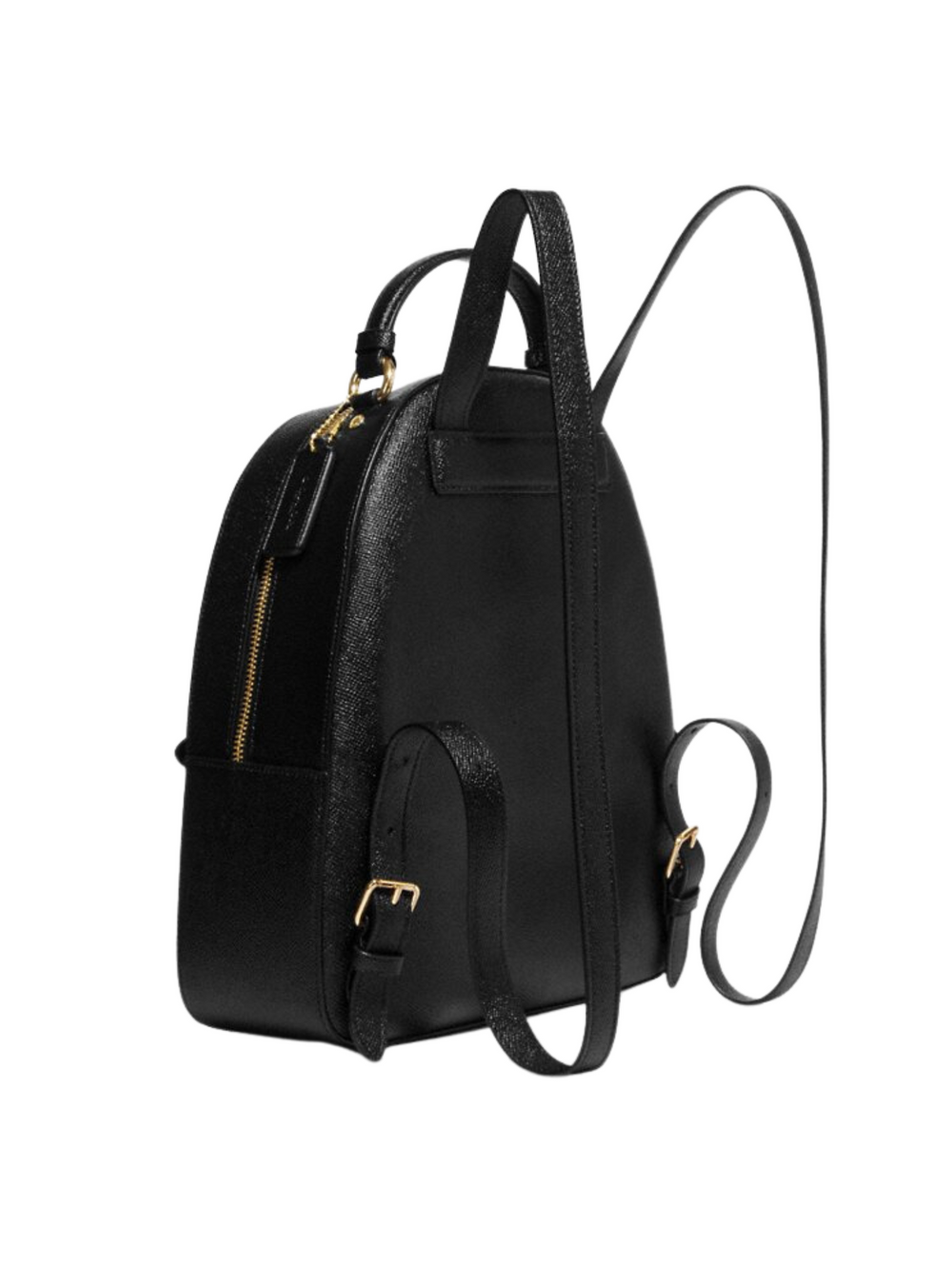 gambar-samping-Coach-Jordyn-Leather-Backpack-Black