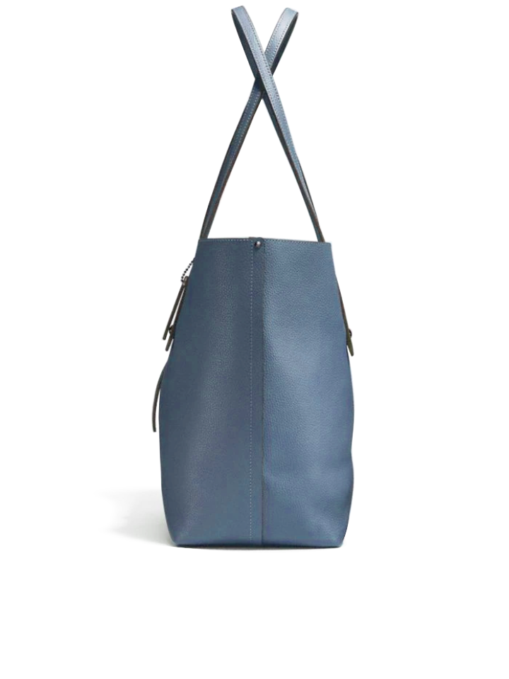 Coach Market Tote in Dark Denim Marigold Balilene