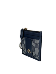 gambar-samping-Coach-Mini-Skinny-ID-Wallet-Signature-Jacquard-Midnight-Navy