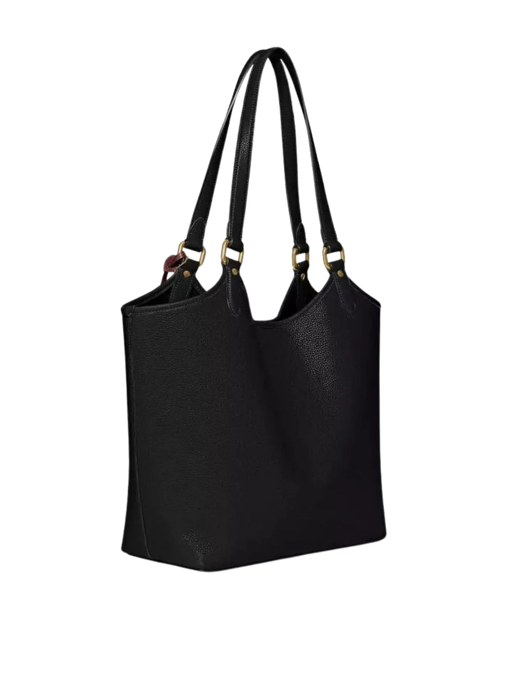 gambar-samping-Coach-Polished-Day-Tote-Pebbled-Leather-BlackWEBP