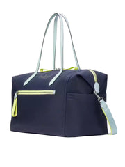 gambar-samping-Kate-Spade-Chelsea-Nylon-Weekender-Bag-Colorblok-Blazer-Blue