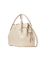 gambar-samping-Kate-Spade-Dumpling-Croc-Embossed-Small-Satchel-Bag-In-Bare