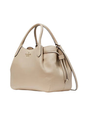 gambar-samping-Kate-Spade-Dumpling-Pebbled-Leather-Large-Satchel-In-Light-Sand