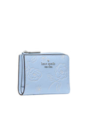 gambar-samping-Kate-Spade-Floral-Small-L-Zip-Wallet-Nort-Star