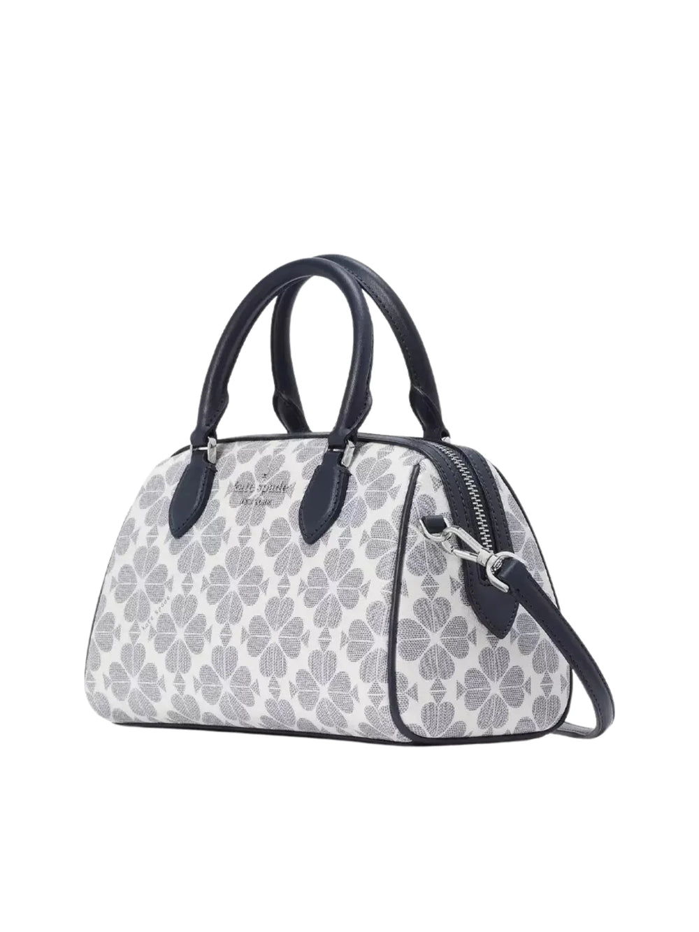 gambar-samping-Kate-Spade-Flower-Duffle-Crossbody-Navy-Multi