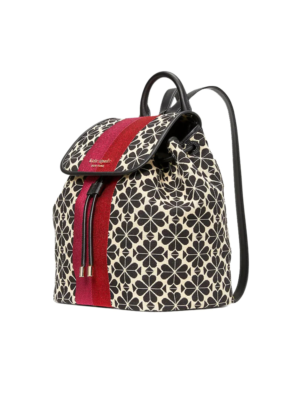 gambar-samping-Kate-Spade-Flower-Jacquard-Sinch-Medium-Flap-Backpack-Cream-MultiWEBP