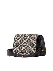 gambar-samping-Kate-Spade-Flower-Jacquard-Small-Flap-Crossbody-Sand-Multi