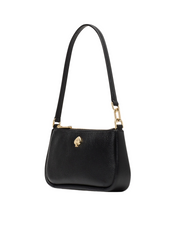 gambar-samping-Kate-Spade-Kayla-Pebbled-Leather-Convertible-Wristlet-Black