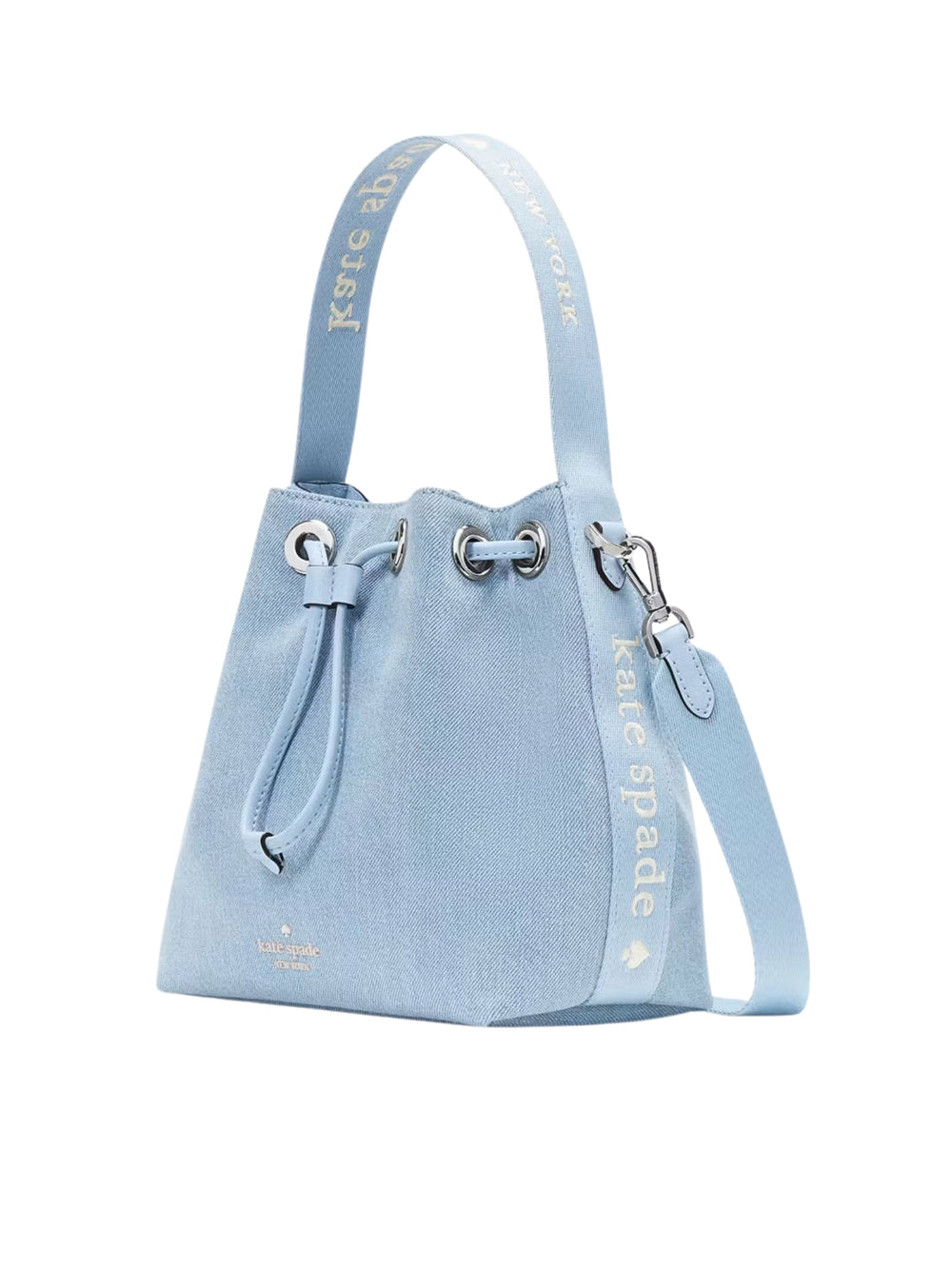 gambar-samping-Kate-Spade-Kip-Denim-Bucket-Bag-Blue-Multi