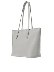 gambar-samping-Kate-Spade-Kitt-The-Little-Better-Nylon-Large-Tote-Bag-Nimbus-Grey